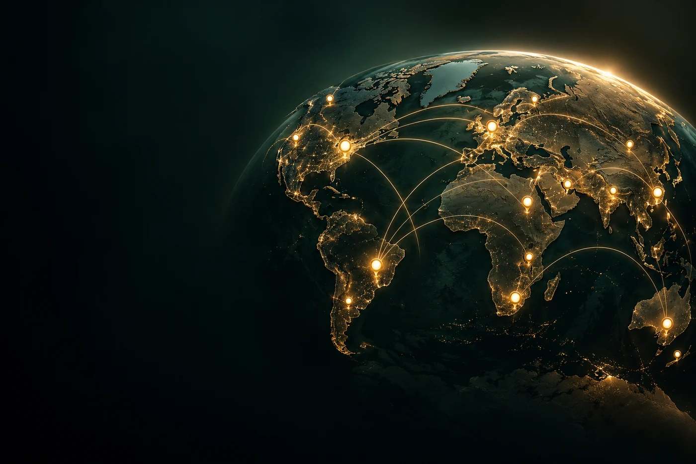 Illustrative global market connections