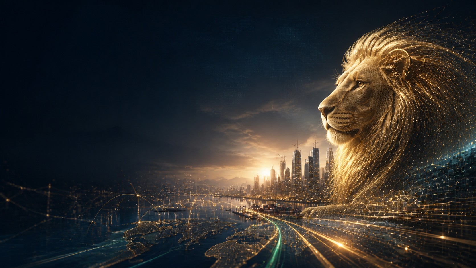 Trade. Projects. Technology. Growth. hero image for Build ventures with strength, clarity and execution.