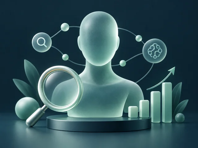 AI-generated illustration representing SEO, GEO, AEO & Marketing Expert